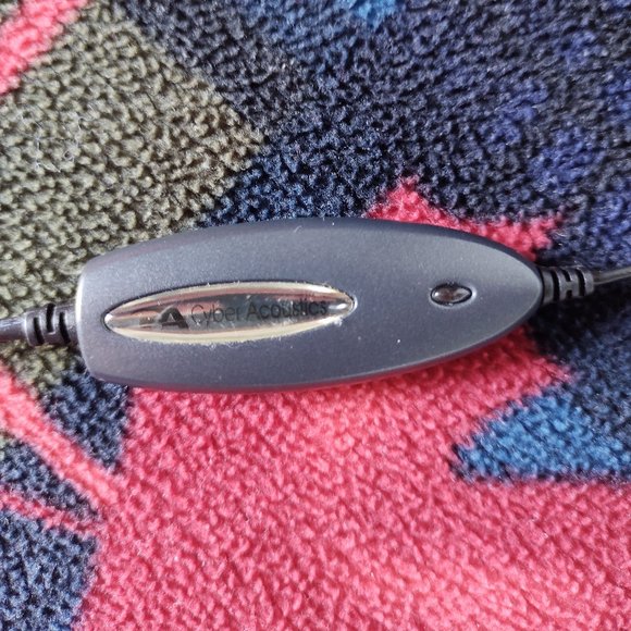 🌸 3 for $20 🌸 Cyber Acoustics Mono Headset with Microphone - Picture 3 of 5